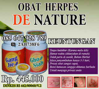 Illustration for article titled contoh obat herpes